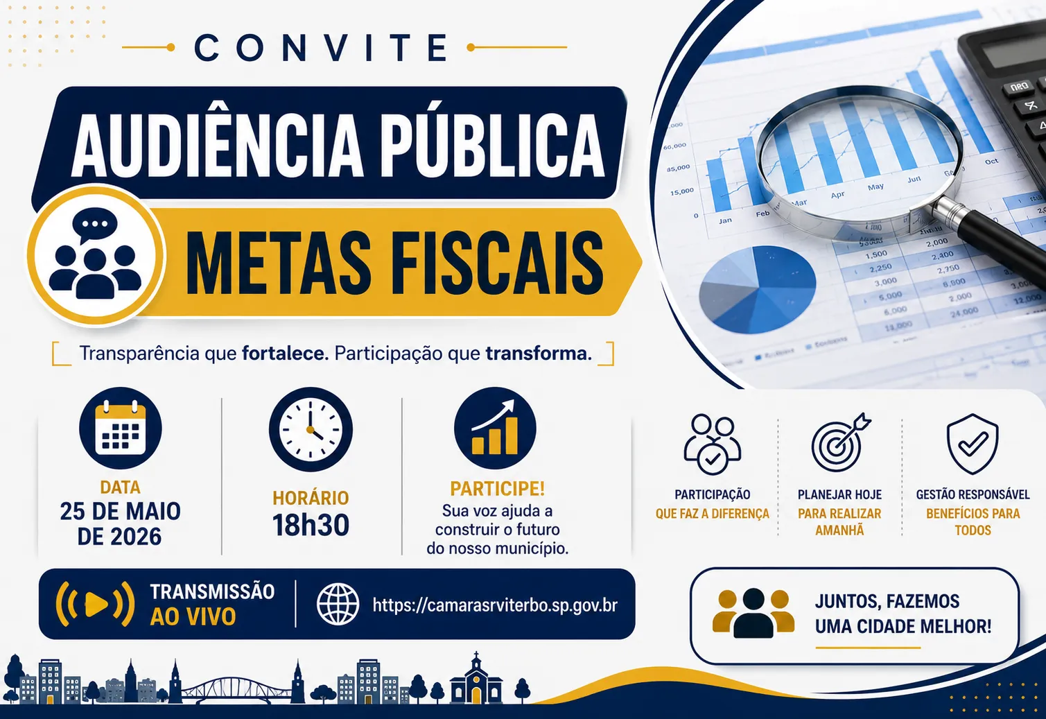 Audiência Pública Metas Fiscais - 1º Quadrimestre 2026