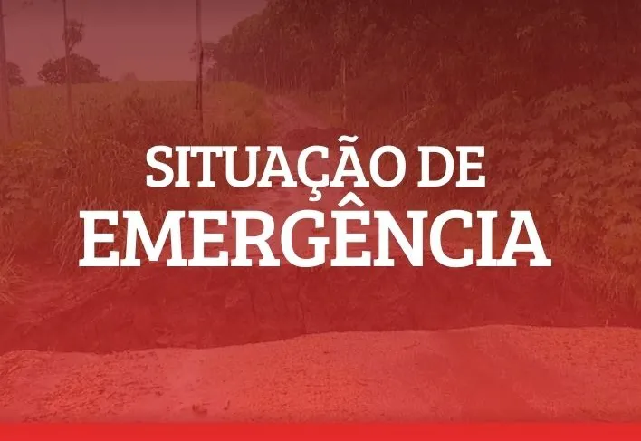 PREFEITO DECRETA SITUAÇÃO DE EMERGÊNCIA 