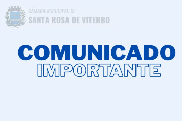 MUDANÇAS NO CRONOGRAMA DAS SESSÕES ORDINÁRIAS