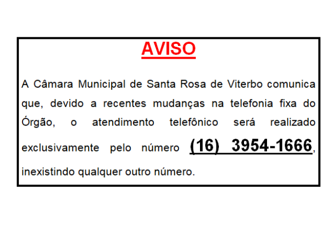 Comunicado